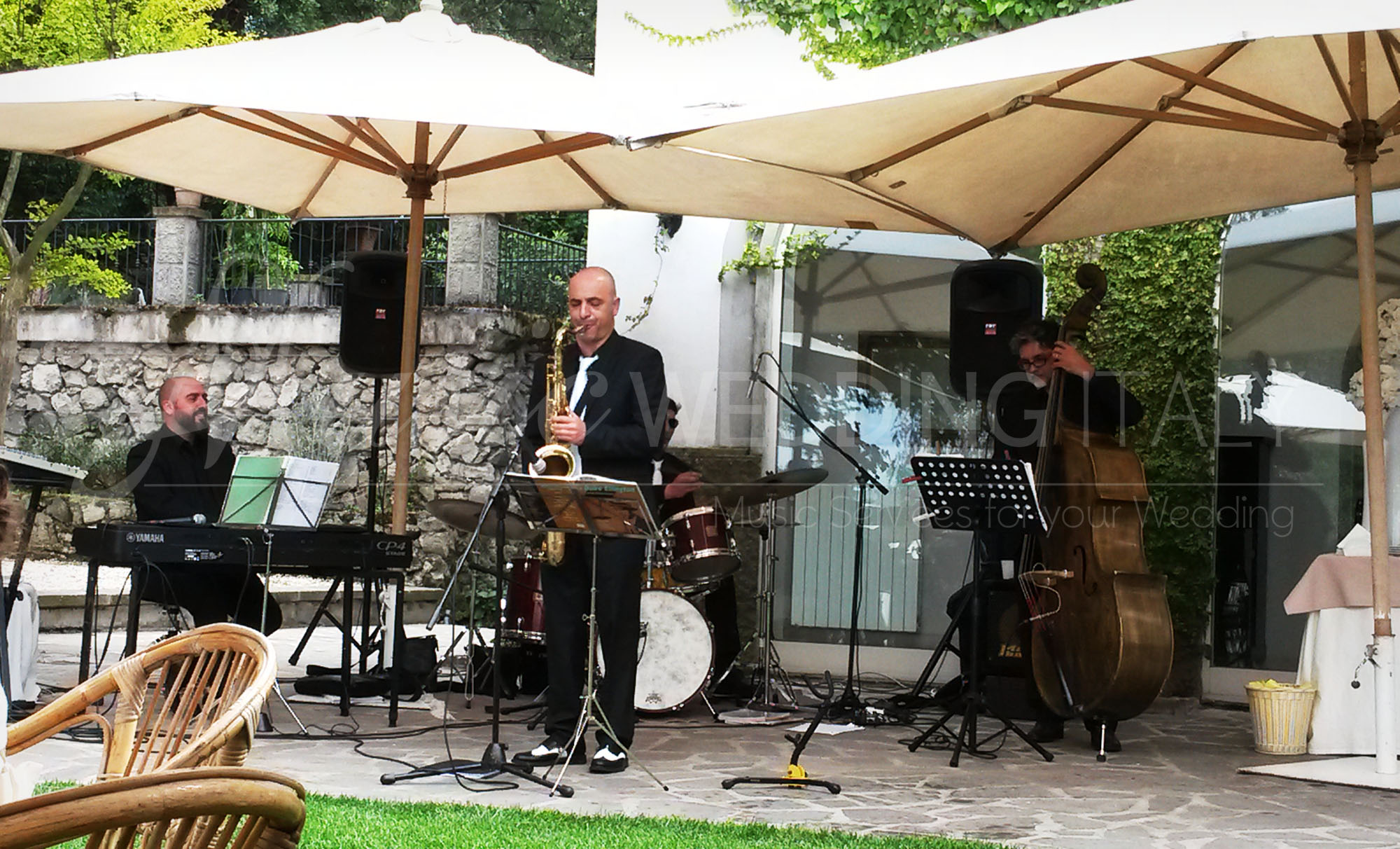 Italian Jazz band for Wedding in rome